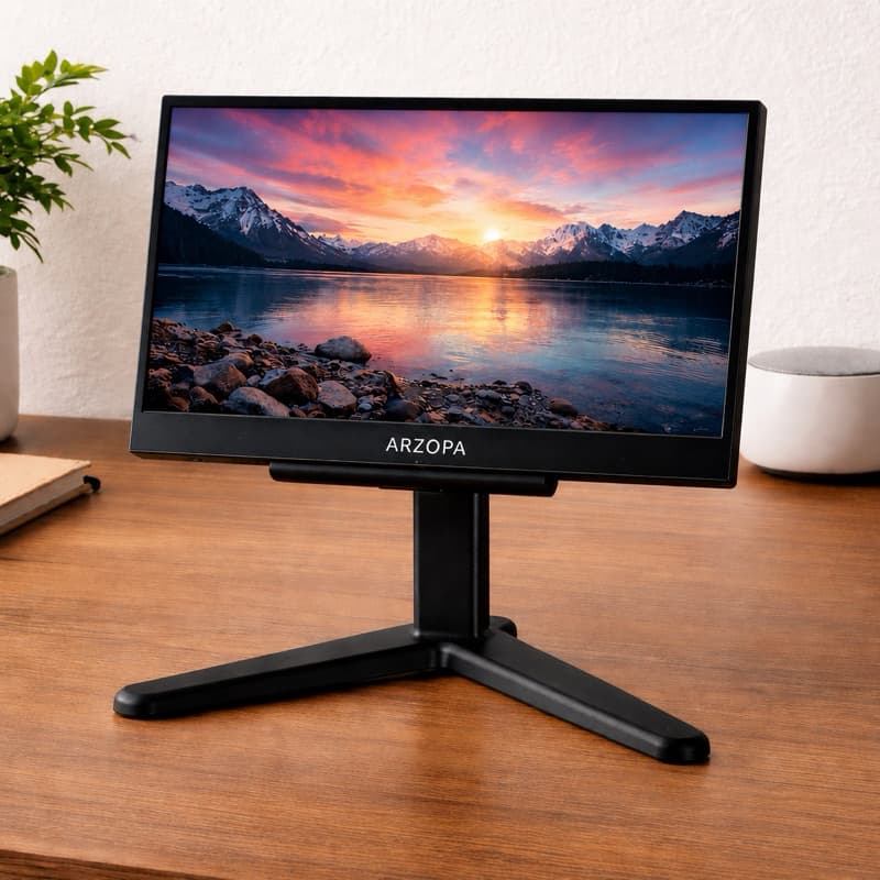 Suporte Monitor Slim Arzopa Segunda Tela até 9mm