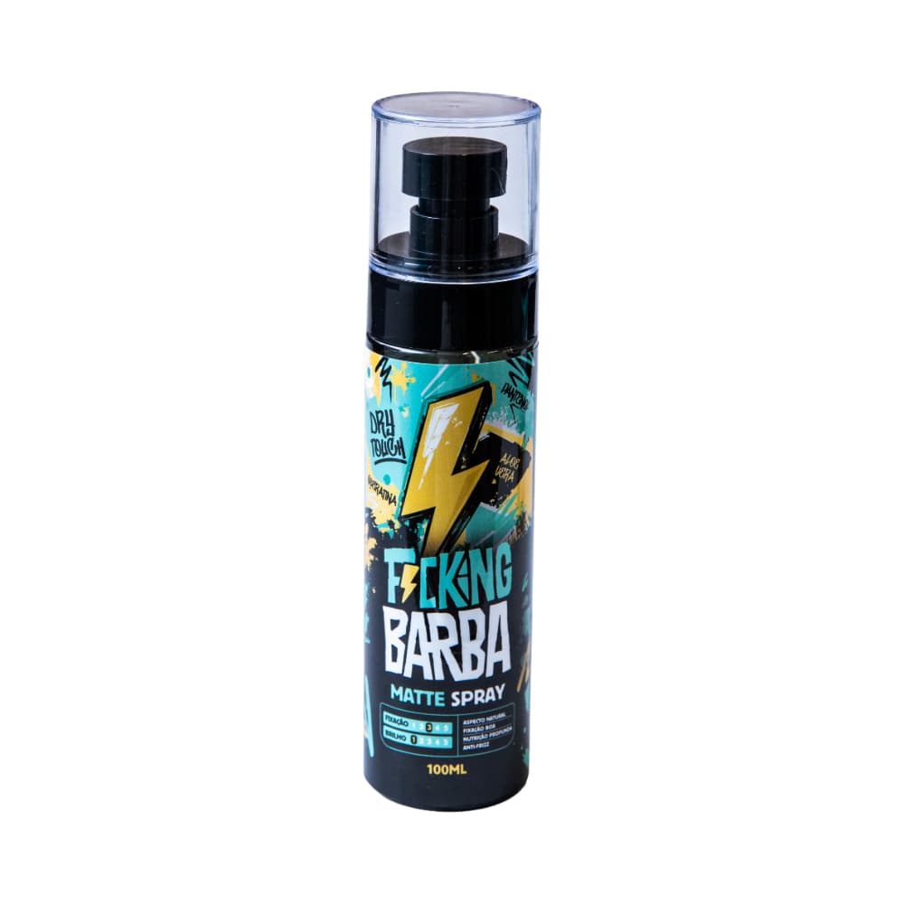 Spray Modelador Matte Dry Touch Fuckingbarba - 100ml Premiun