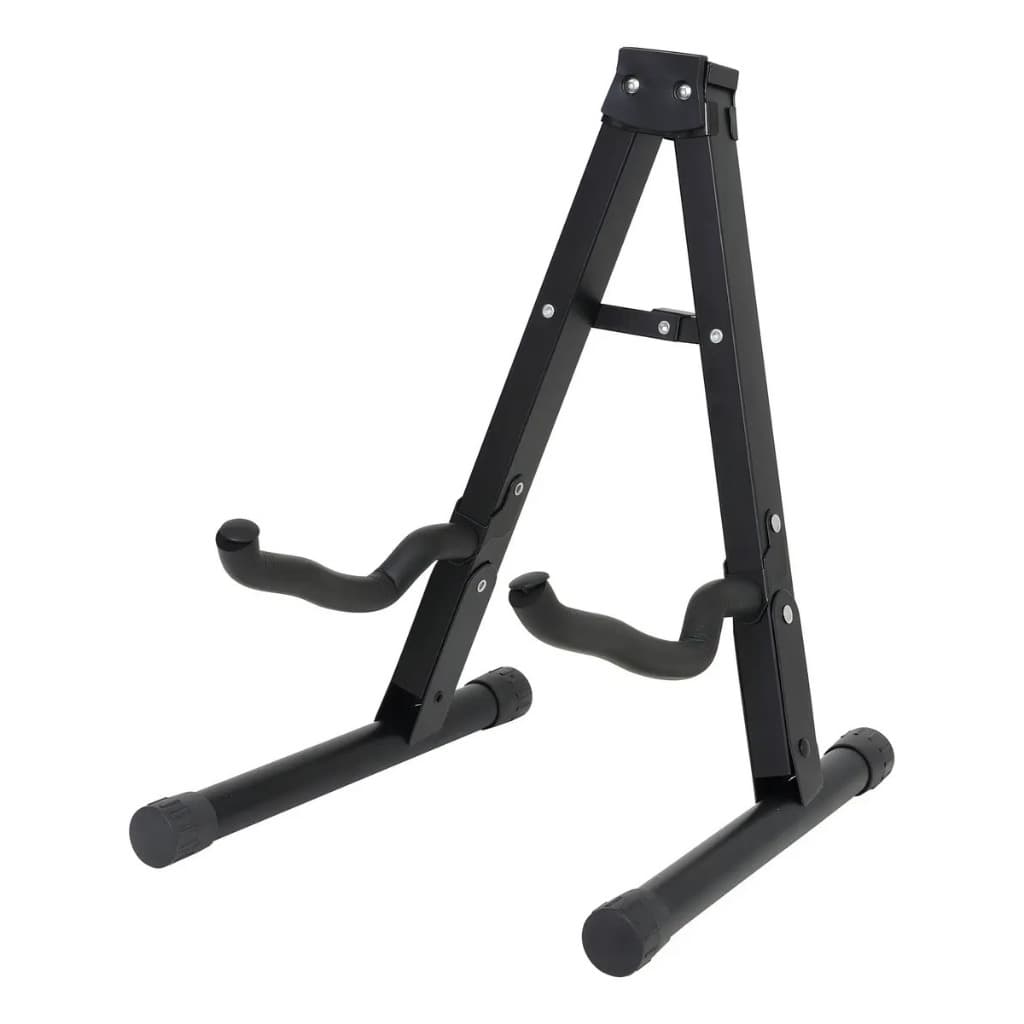 Zellmer Suporte Dobrável - Suporte de Chão para Violão, Guitarra e Baixo com Base Triangular Antiderrapante