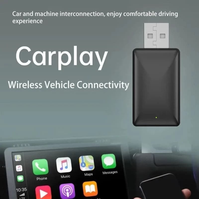 Chega de Cabos! Transforme Seu CarPlay e Android Auto em Wireless com Este Adaptador 2 em 1