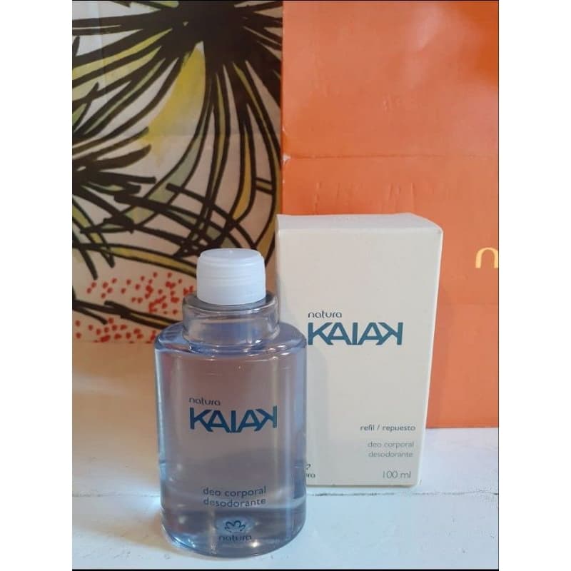 Refil Desodorante Corporal Masculino Kaiak 100ml com Proteção Prolongada