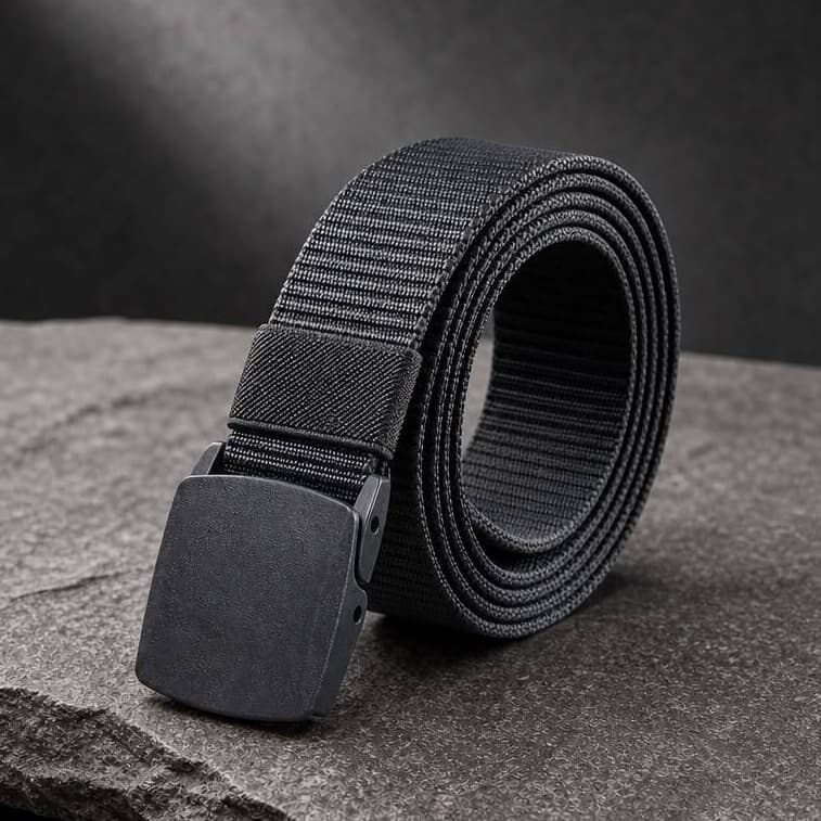 Cinto Tatico Nylon Militar Engate Rapido Fivela Automatica Ajustavel Segurança Resistente Masculino Reforçado Dia a Dia