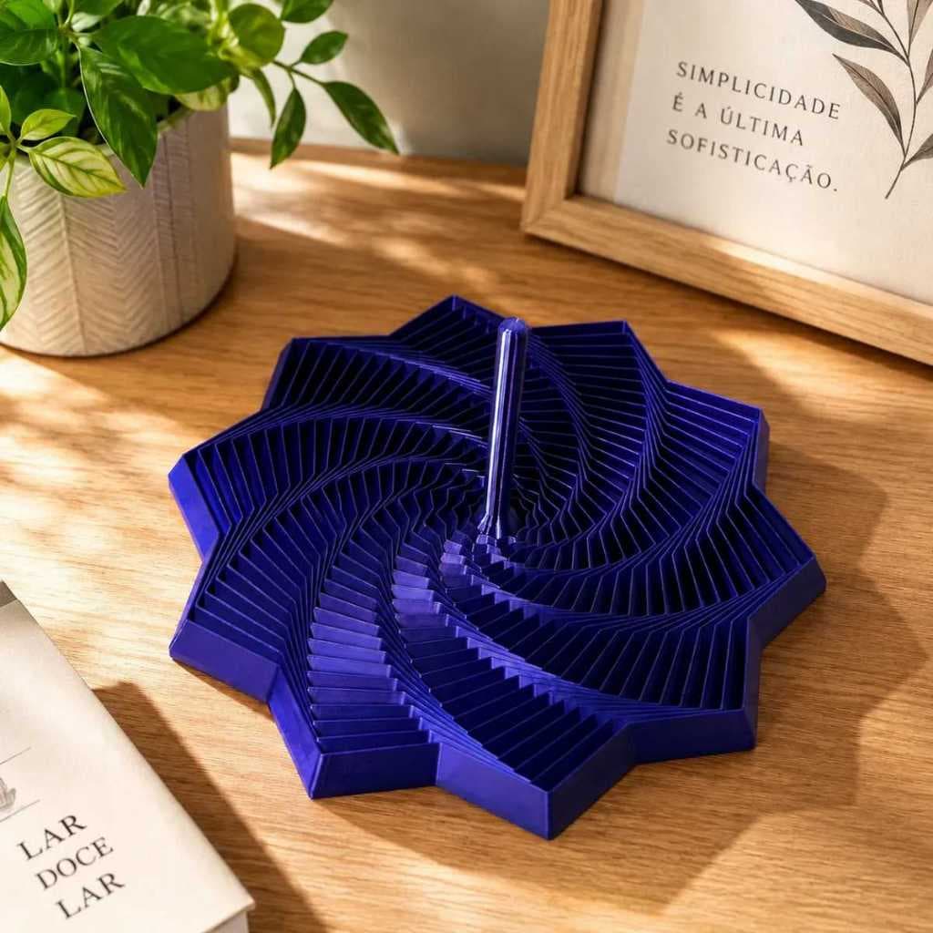 Estrela Sensorial Grande Brinquedo Antiestresse Relaxante Alívio Tátil Giro Manual Infantil Crianças