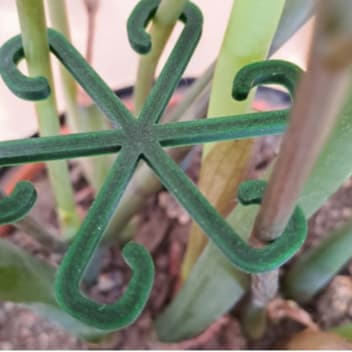 Kit 3 Ganchos de Suporte para Plantas – Fixação Estável e Segura | Gancho Organizador de Planta