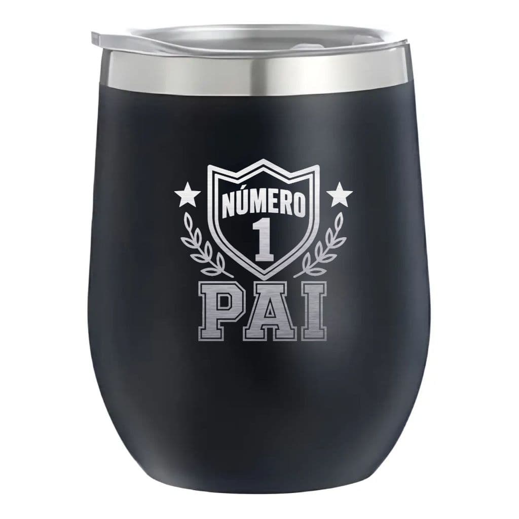 Copo Térmico Cuia Personalizado Dia dos Pais 350ml Gravação a Laser Presente para Pai, Paizão