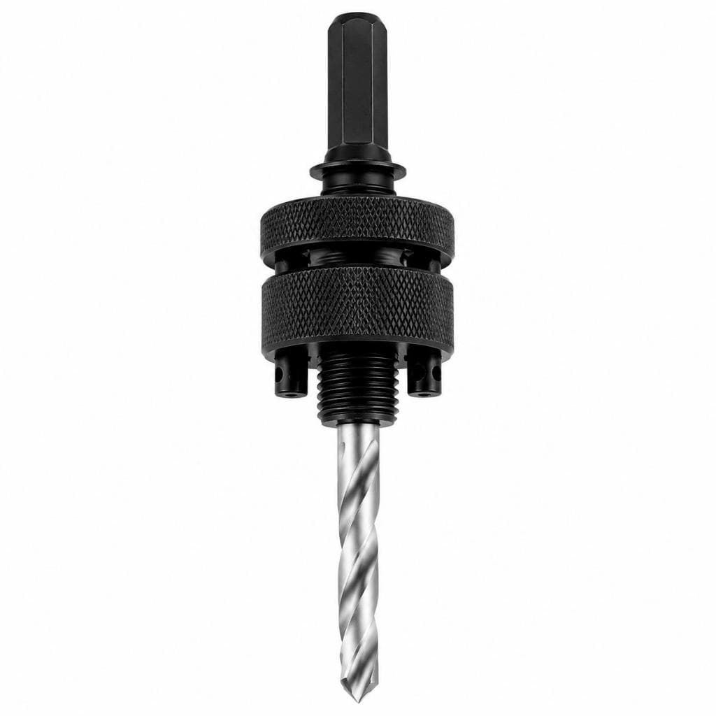 Suporte Para Serra Copo Bomvink BOM-5027 Haste Adaptadora 32 a 210mm Com Broca Guia Universal Alta Resistência