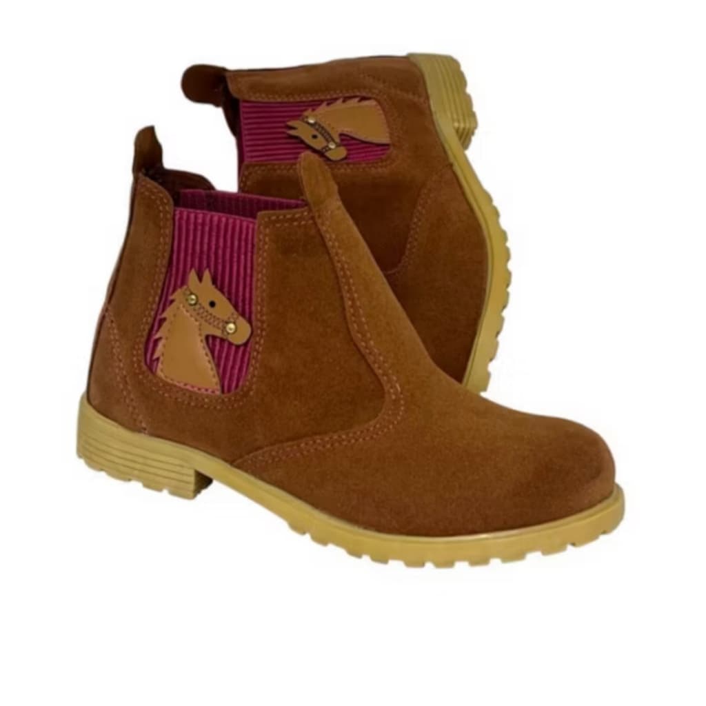 Bota cavalo menina cawgirl infantil