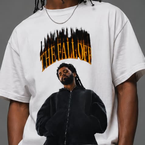 Camiseta Fall Off Estampa Streetwear Unissex Premium Algodão Oversized