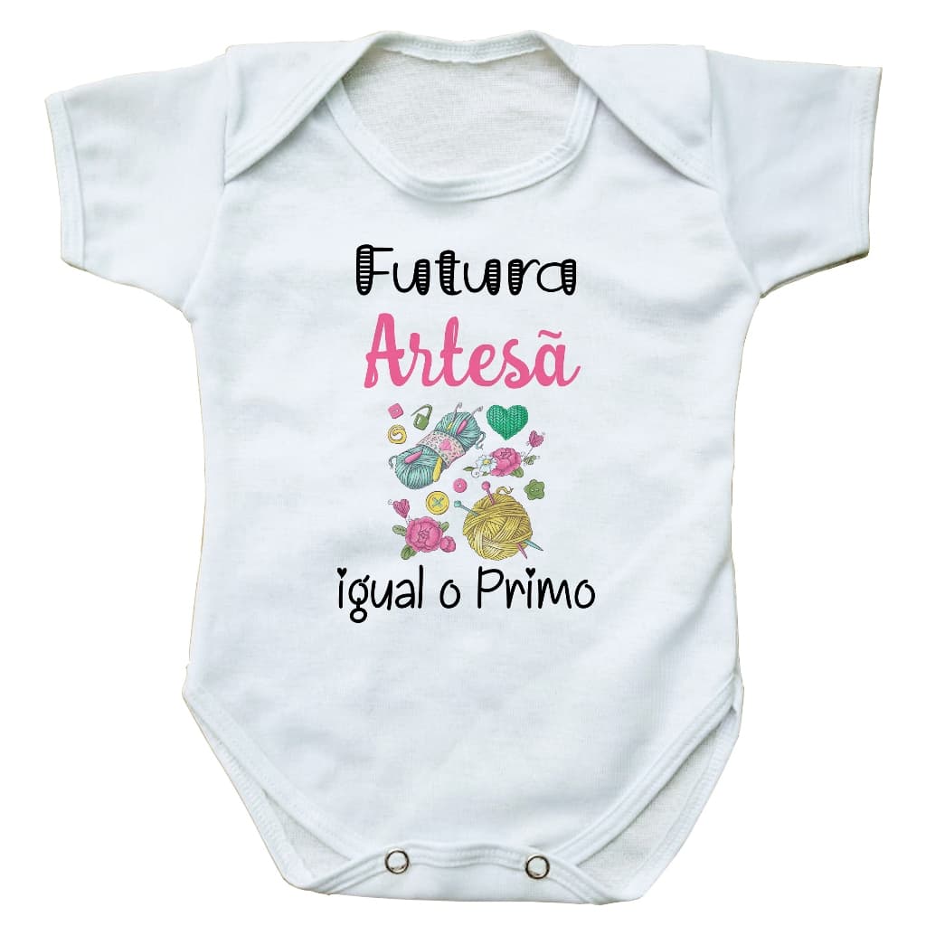 body bebe roupinha infantil futura artesã igual o primo presente profissão bore bori bebê