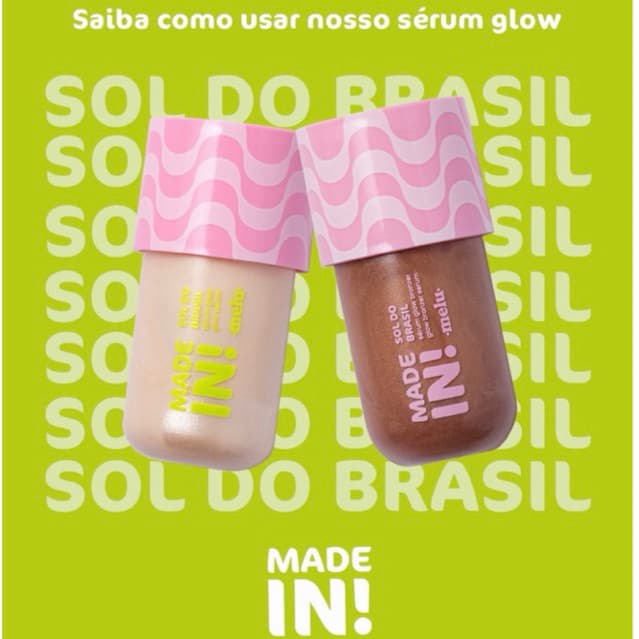 Sérum Facial Ruby Rose Sol do Brasil com Efeito Glow Natural 32ml