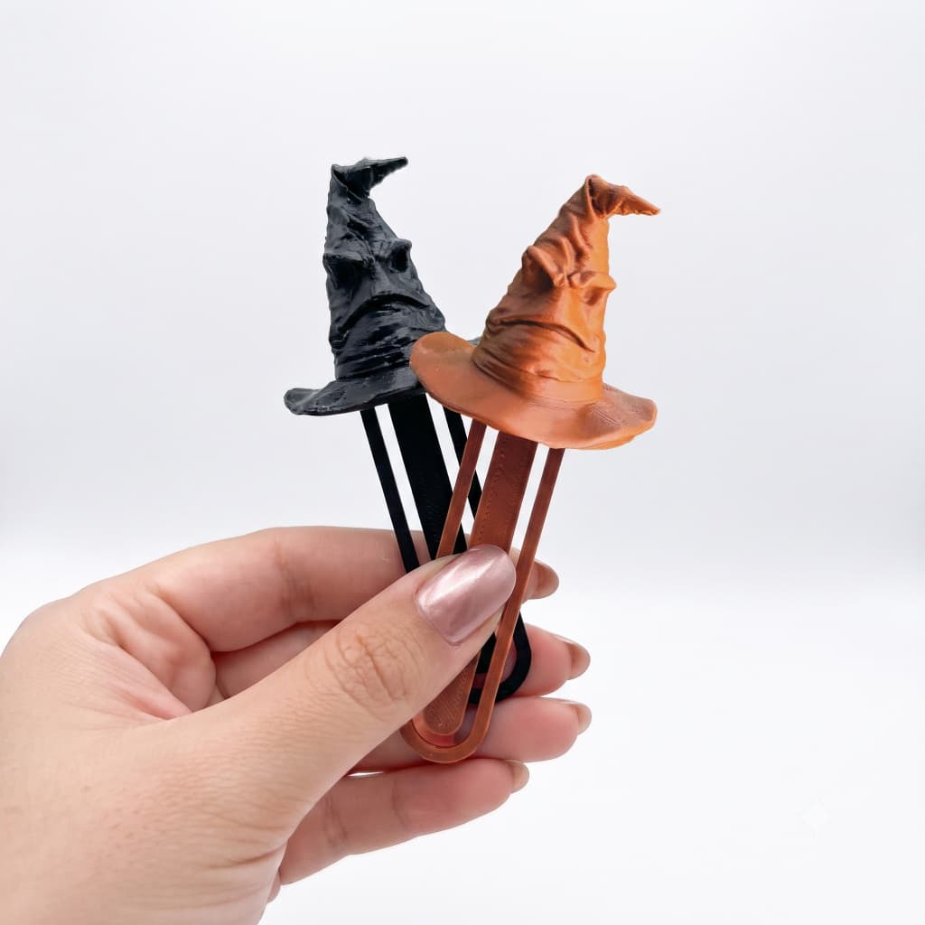 Marca Página Chapéu Seletor Harry Potter Marcador De Livros 3D - várias cores