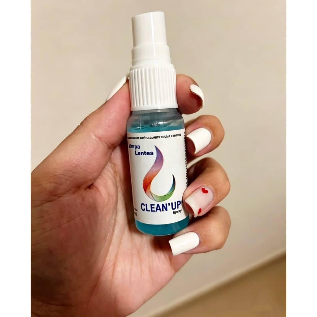 Spray Limpa Lentes para Telas de Óculos/Câmera/Celular/iPad/TV/UP/ 25ml LCD Plasma BR nova