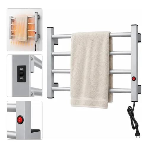 Toalheiro Elétrico Aquecedor Toalha Electrowood Bivolt