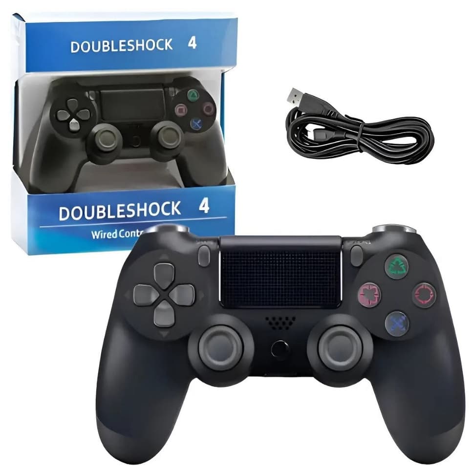 Controle Sem Fio Joystick Dualshock Compatível Com Consoles PS4 PC Celulares