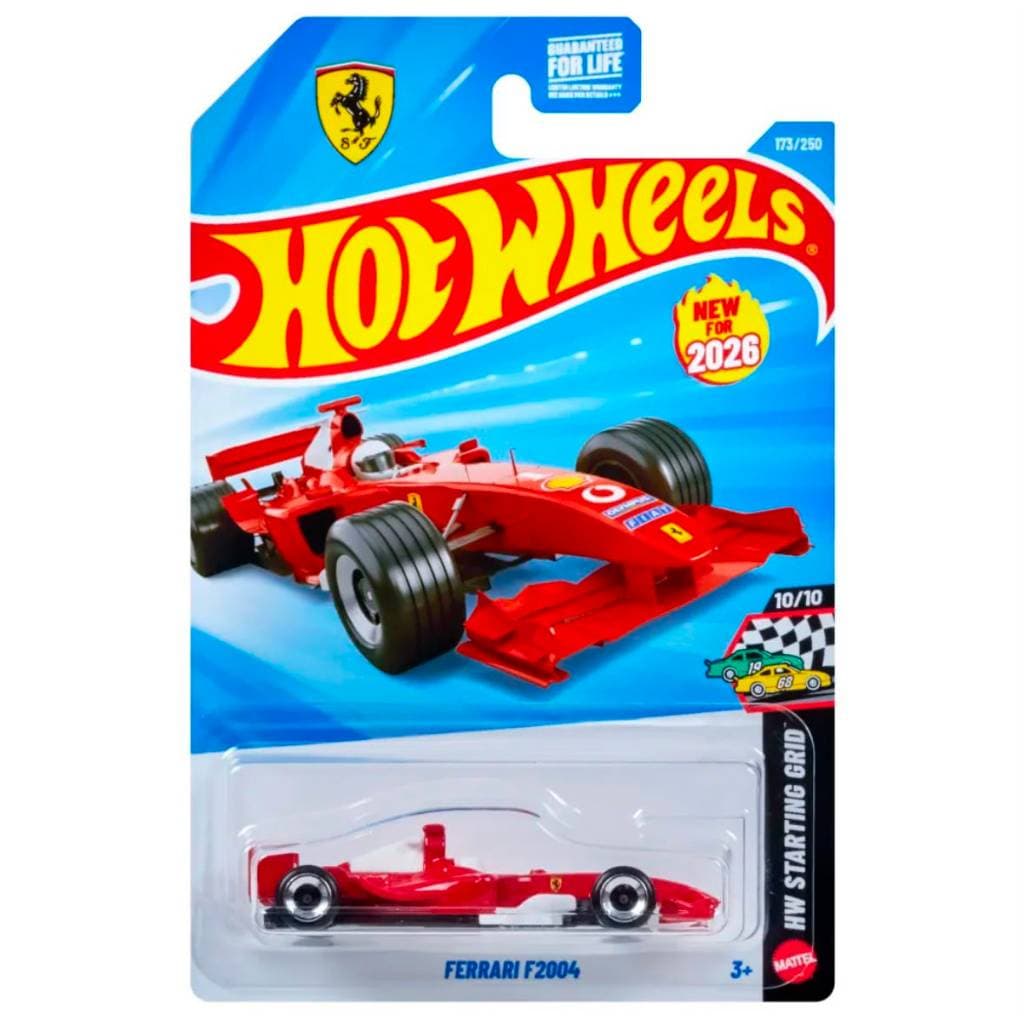 Hot Wheels Ferrari F2004 2026 Original Mattel F1 Fórmula 1 Lacrado Colecionável