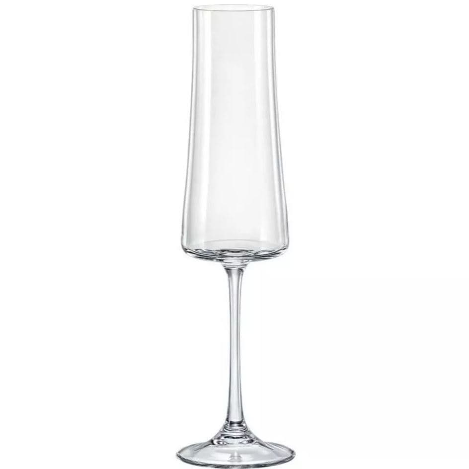 Taça de Cristal Champanhe Bohemia 210ml - Unidade Ideal Para Reposição