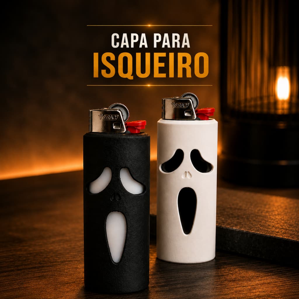Capa Protetora Case para Isqueiro Bic Grande