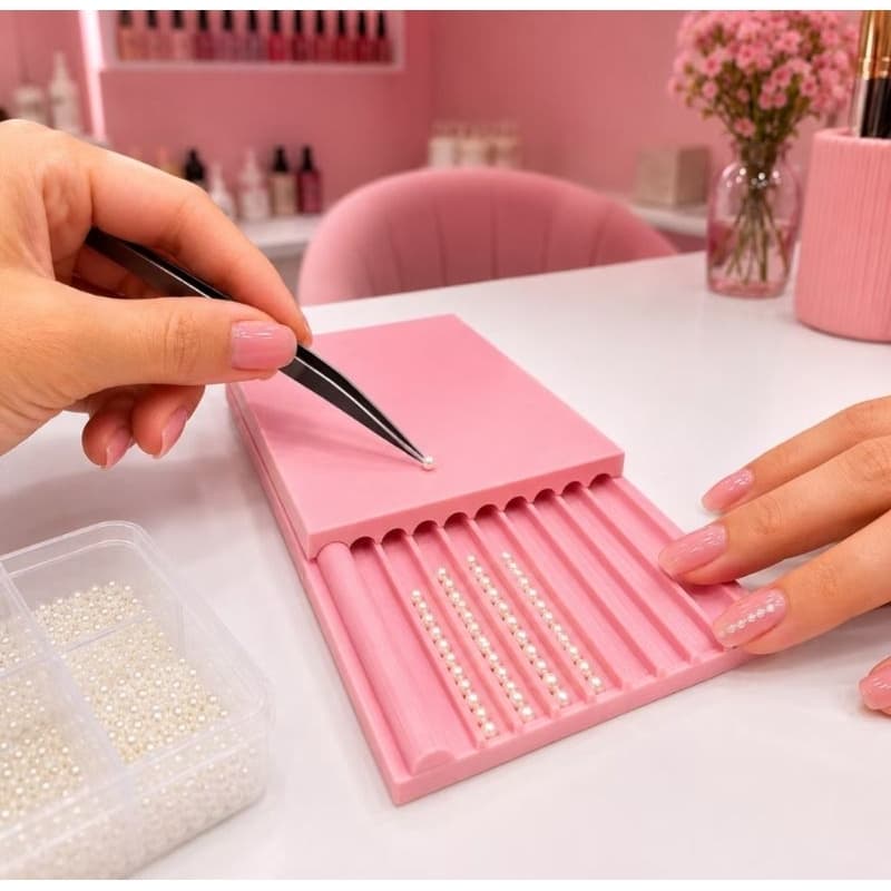 Placa Boleadora Unhas Gel 1 mm, 2 mm, 2,5mm, 3 mm e 4mm  Ferramenta Nail Designer Manicure Profissional