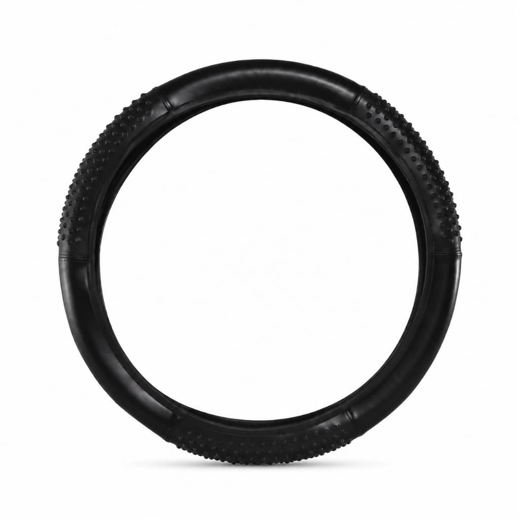 Capa P/ Volante Com Massageador Preto 38 Cm Novat