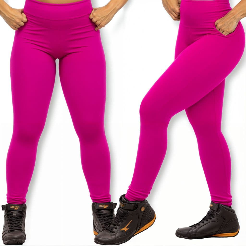 Calça Legging Suplex Lisa/ Calça Feminina Leggin Lisa/ Moda Fitness Feminina