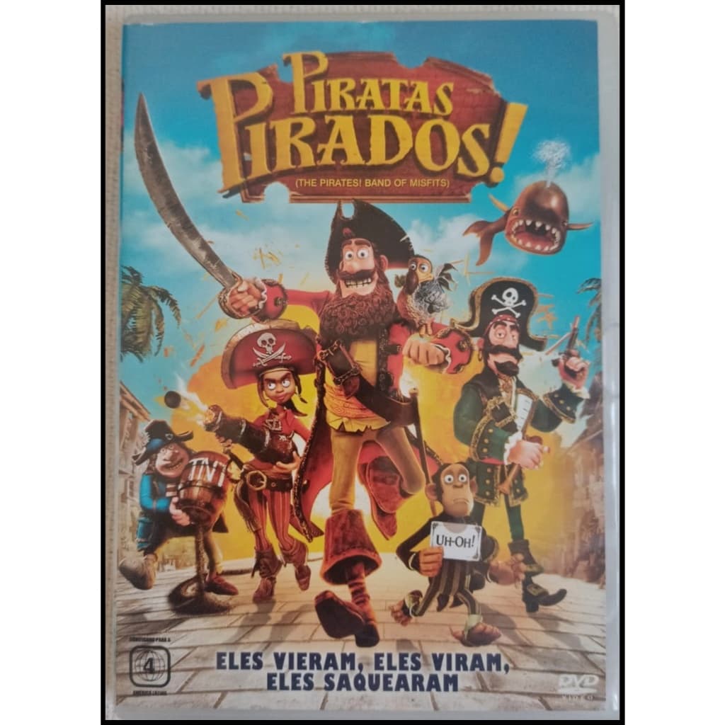 DVD Piratas Pirados! - Original