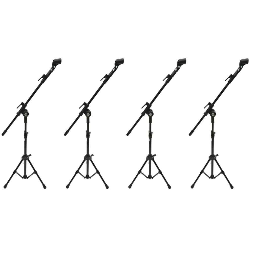 4 Pedestal Girafa Para Microfone 80-125cm Vector PMV-01-PAC