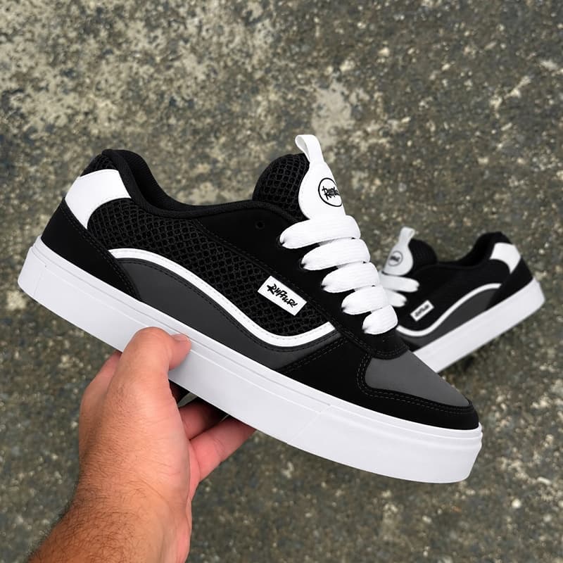 Tenis Masculino Camurca Sapato Skate Retrô Urbano Cadarco Grosso Confort