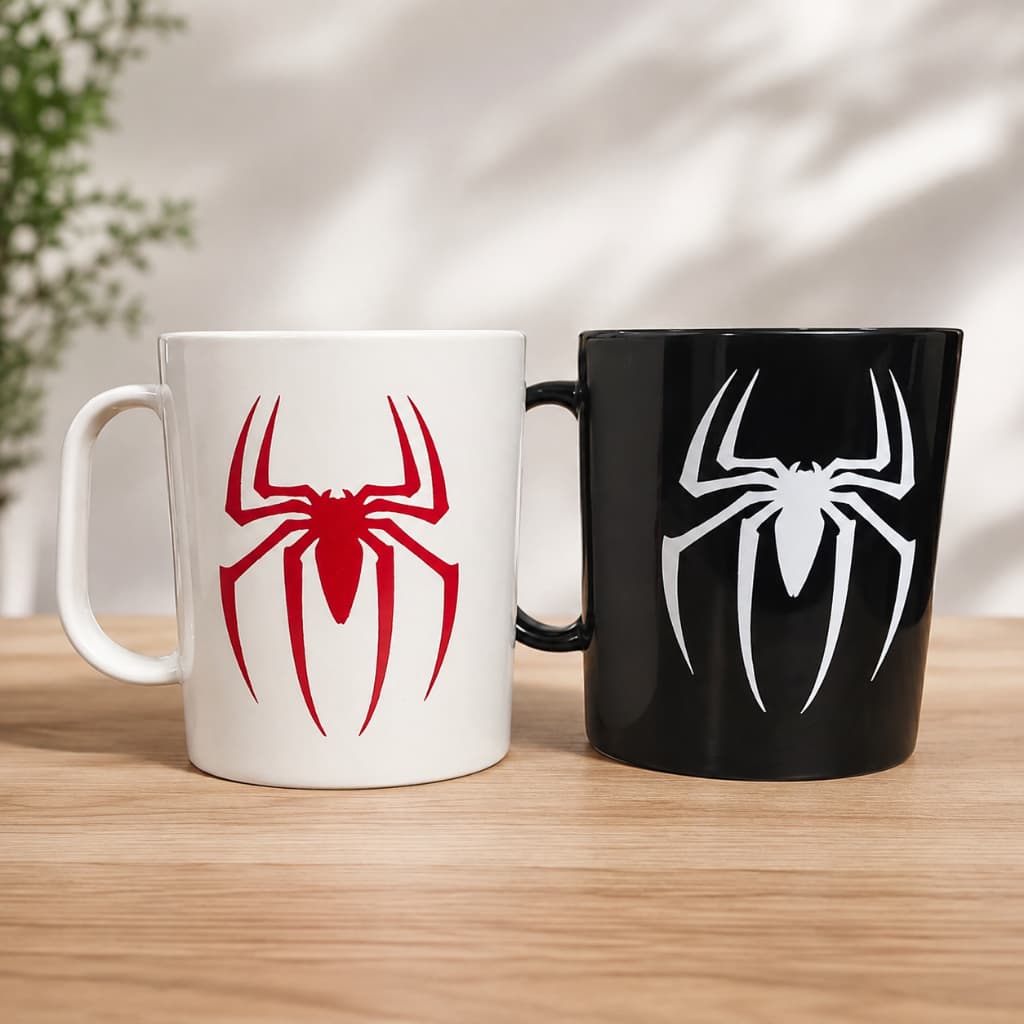 Kit 20 canecas aranhas plasticas 320 ml / homem aranha, heroi, infantil