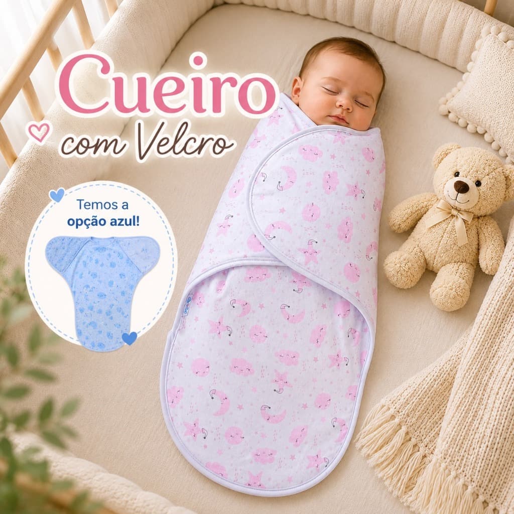 cueiro bebê menina com Velcro Ajustável 100% algodão levemente flanelado