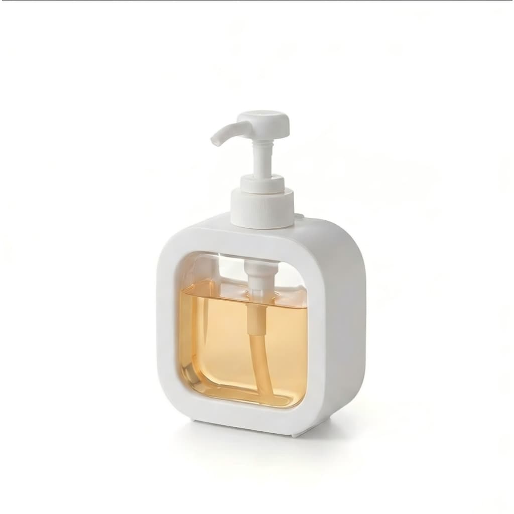 Dispenser Sabonete Liquido 300ml Pratico Para Dia A Dia - Branco