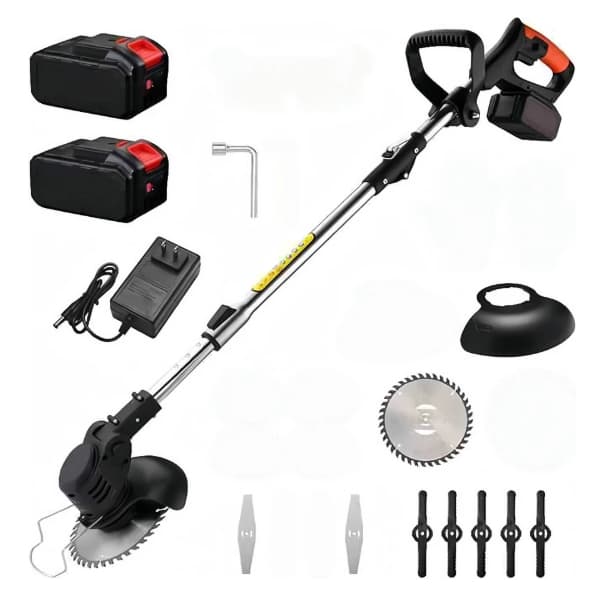 Aparador Cortador De Grama /Roçadeira Elétrica 1800w Bateria de Lítio 48V