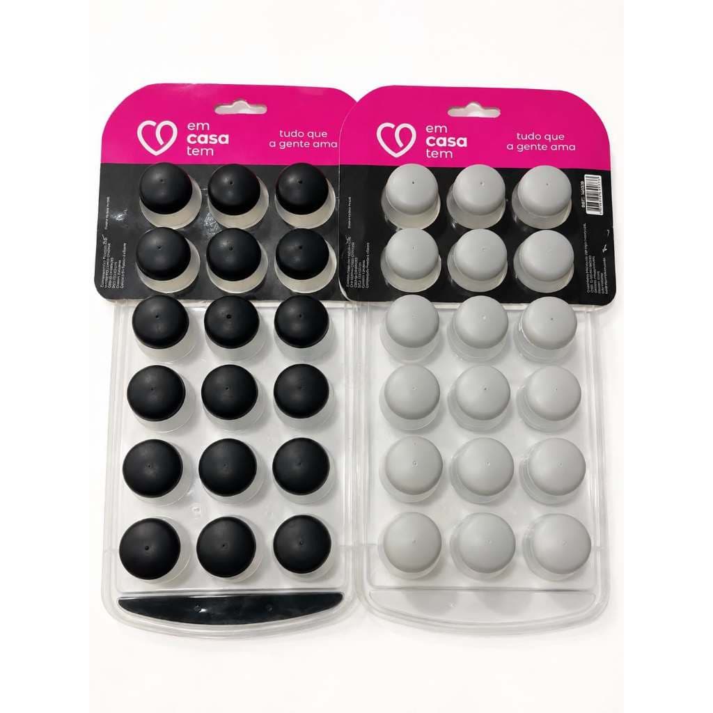 Kit 2 Formas de Gelo em Silicone 18 Cubos