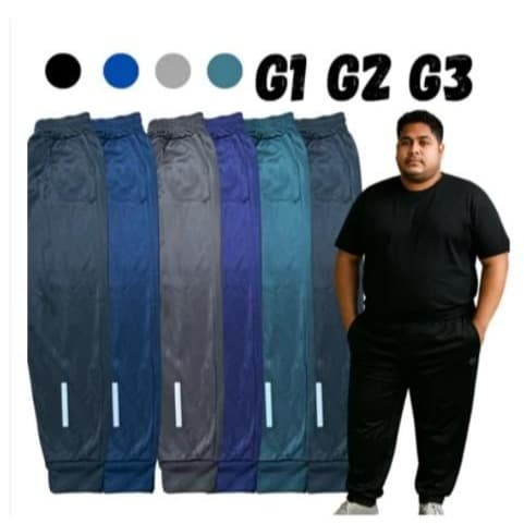 Kit 2 Calça Plus Size Masculino Esportivo Jogger Flanelado , Academia, Trabalho, Casual
