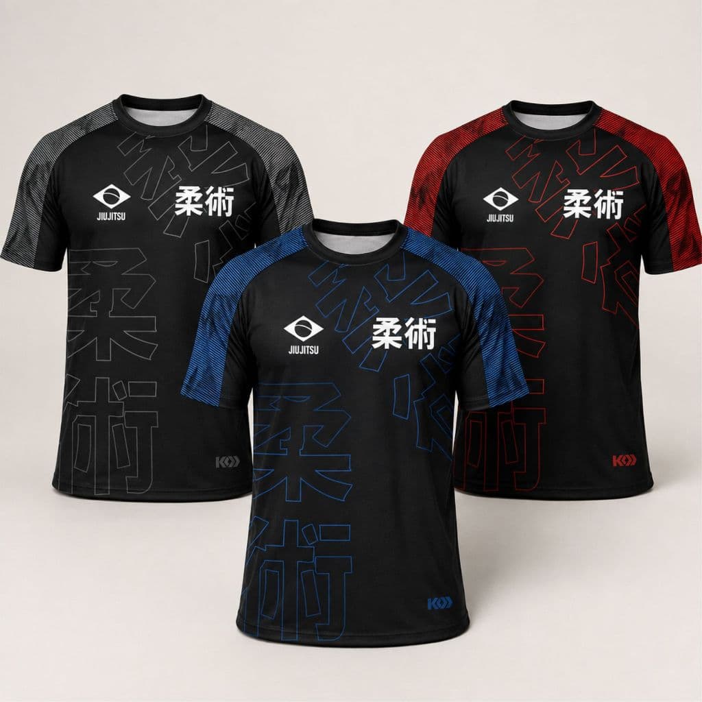 Camiseta Rash Guard Jiu Jitsu esportiva Masculina Feminina Infantil Academia Treino bjj luta mma