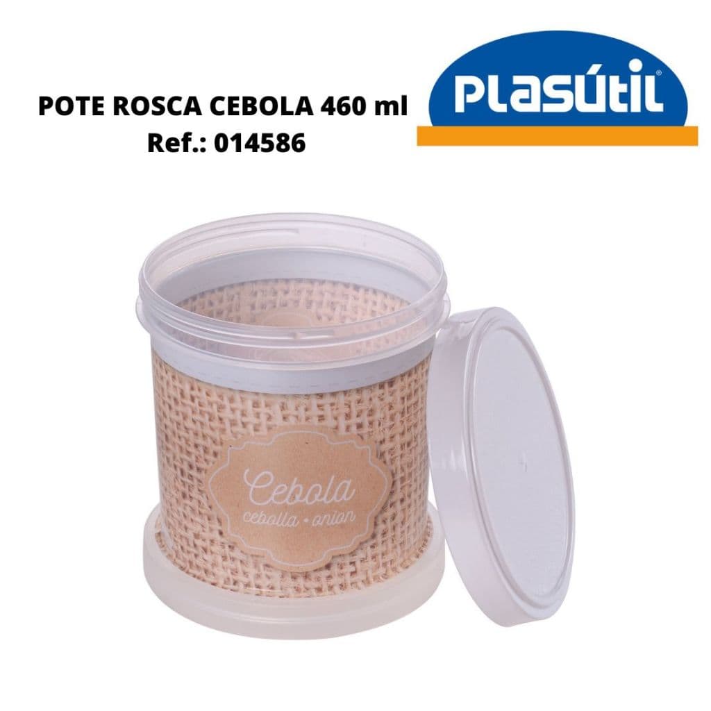 Plasutil Pote Cebola Rosca 460ml
