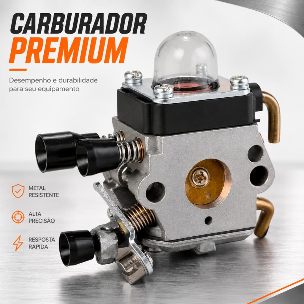 Carburador para cortador de grama Fs55 Fs80 Fs85 Fs45 Fs38