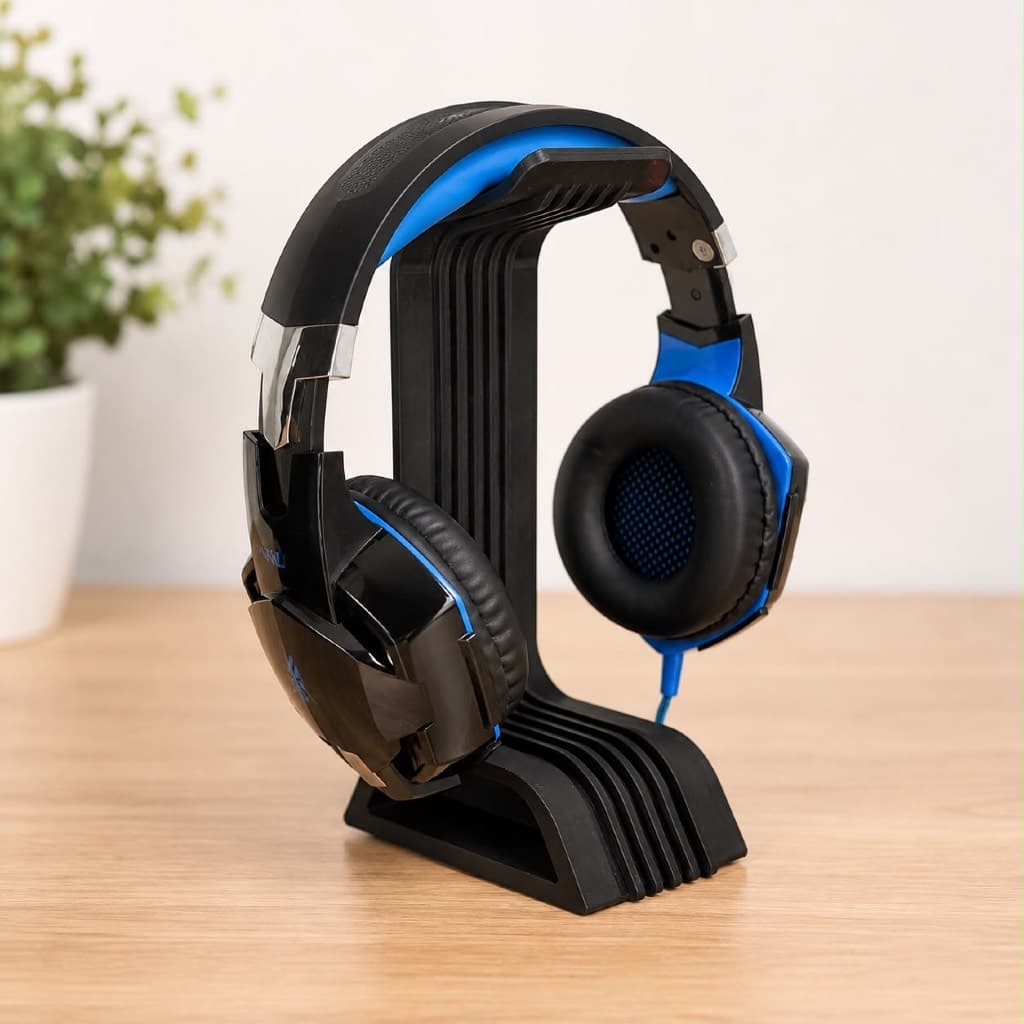 Suporte headset gamer ,Porta fone de ouvido ,Organizador de setup gamer