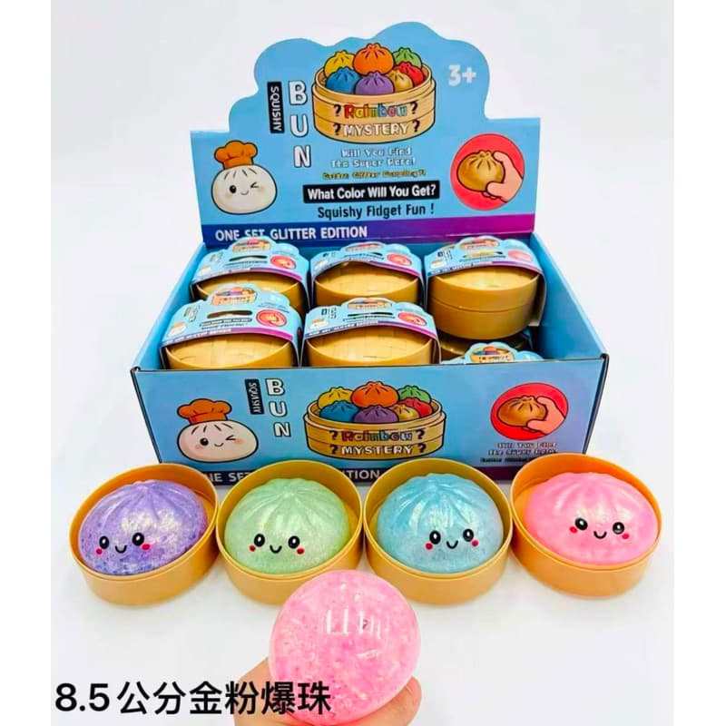 Steam Bunz – Squishy Surpresa 8,5 cm | Macio, Kawaii e Colecionável