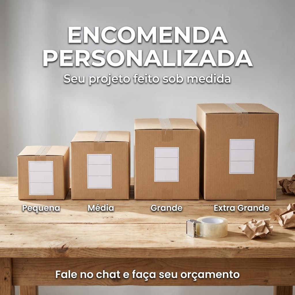 Encomenda Personalizada Sob Medida - Projeto Exclusivo - Fale no Chat Antes de Comprar