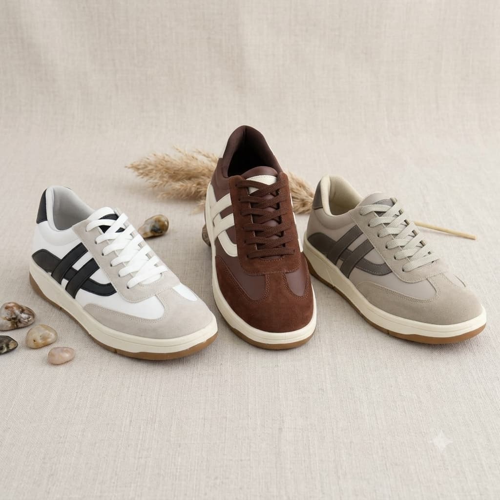 Kit 3 Pares Tênis Casual Feminino Leve Barato Ortopédico Conforto Caminhada Academia Moda Blogueira Lançamento