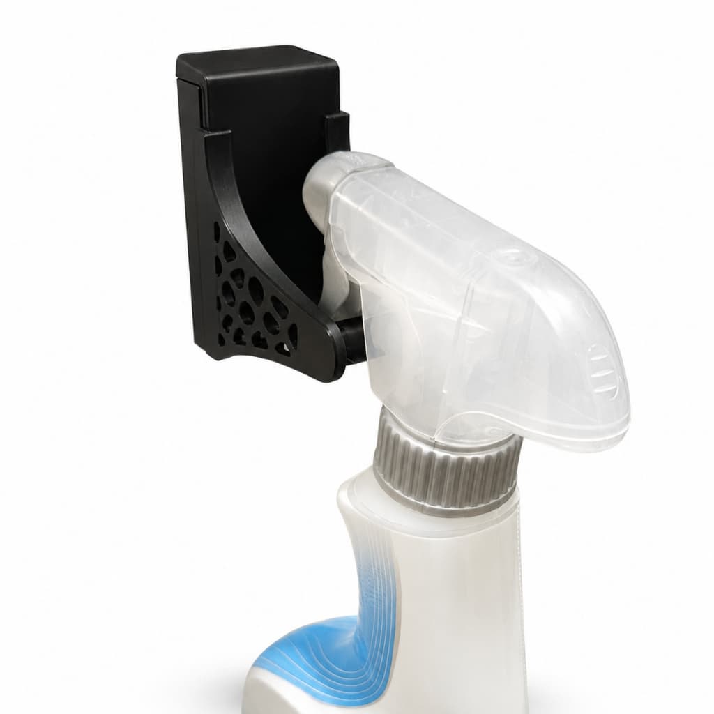 Organizador Suspenso Primelab Para Spray De Limpeza Preto