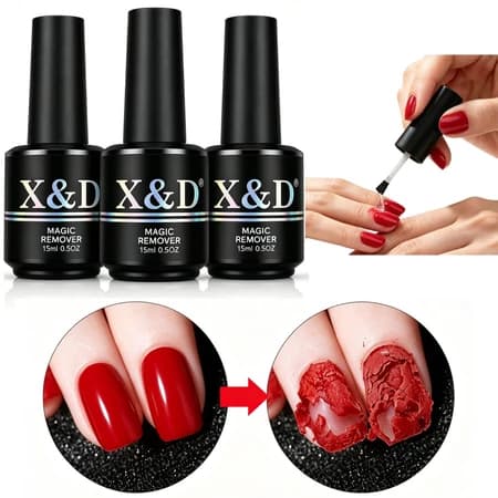 X&D Magic Remover Removedor de Esmalte em Gel 15ml Para Unhas