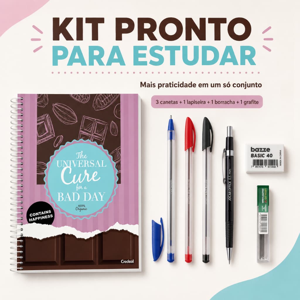 Caderno 10 Materias Escolar Universitário Feminino My Collection Faculdade Escolar Infantil