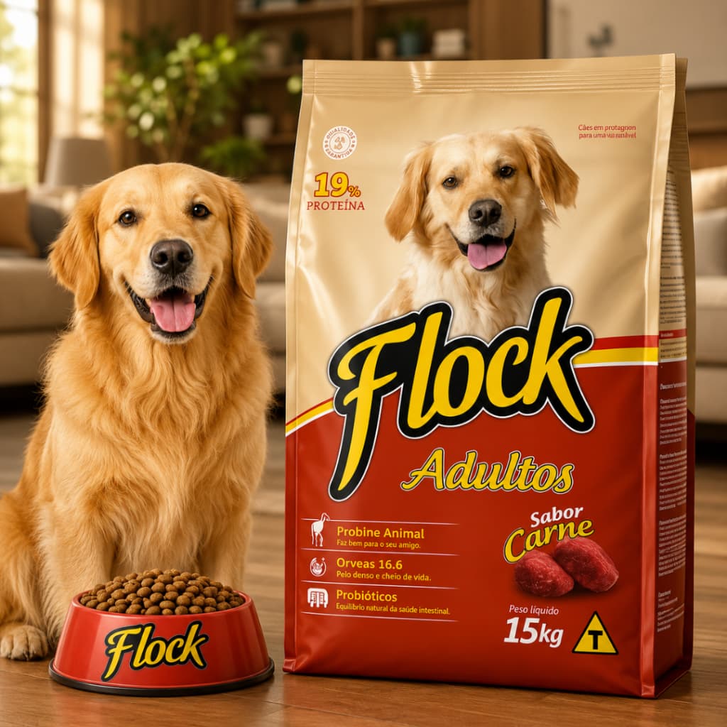 Ração Cães Adultos 15kg Alta Proteína Energia e Vitalidade para seu Pet - Envio Imediato