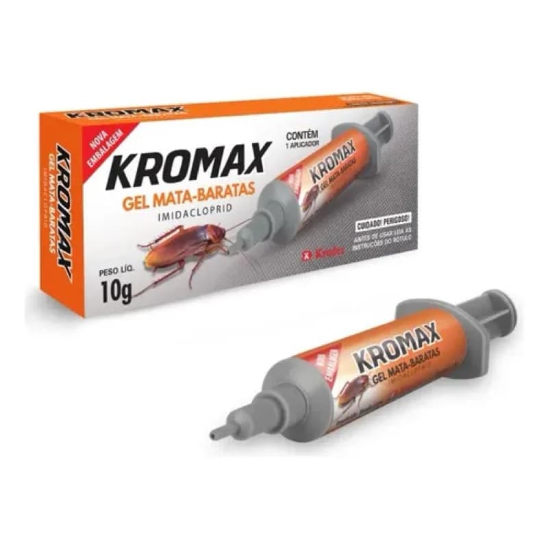Gel Krodec Mata Baratas 10g com Eficácia Rápida e Segura