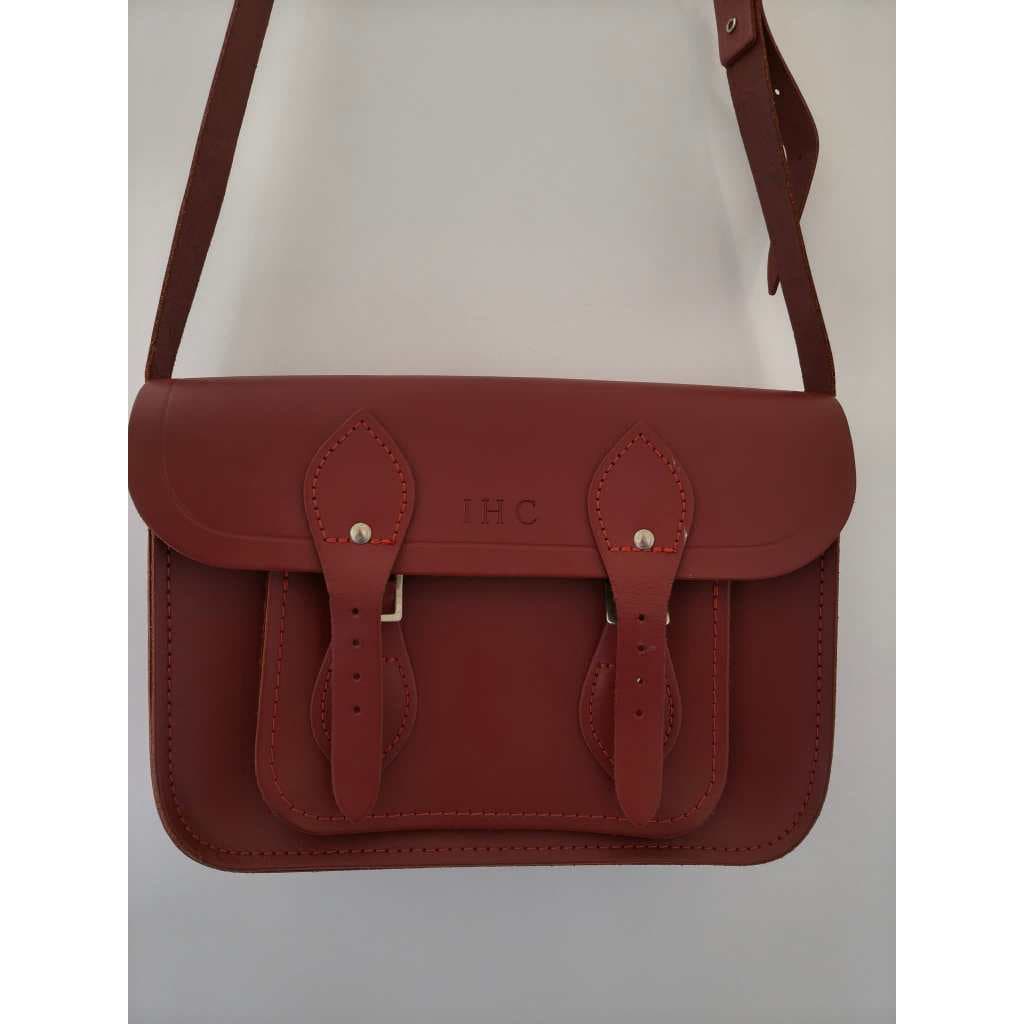 Bolsa carteiro em couro