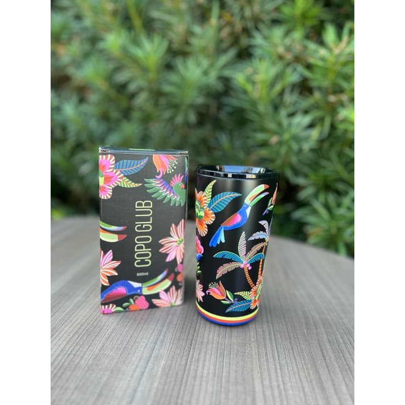 Copo Glub Farm Jardim Dos Pássaros 500ml