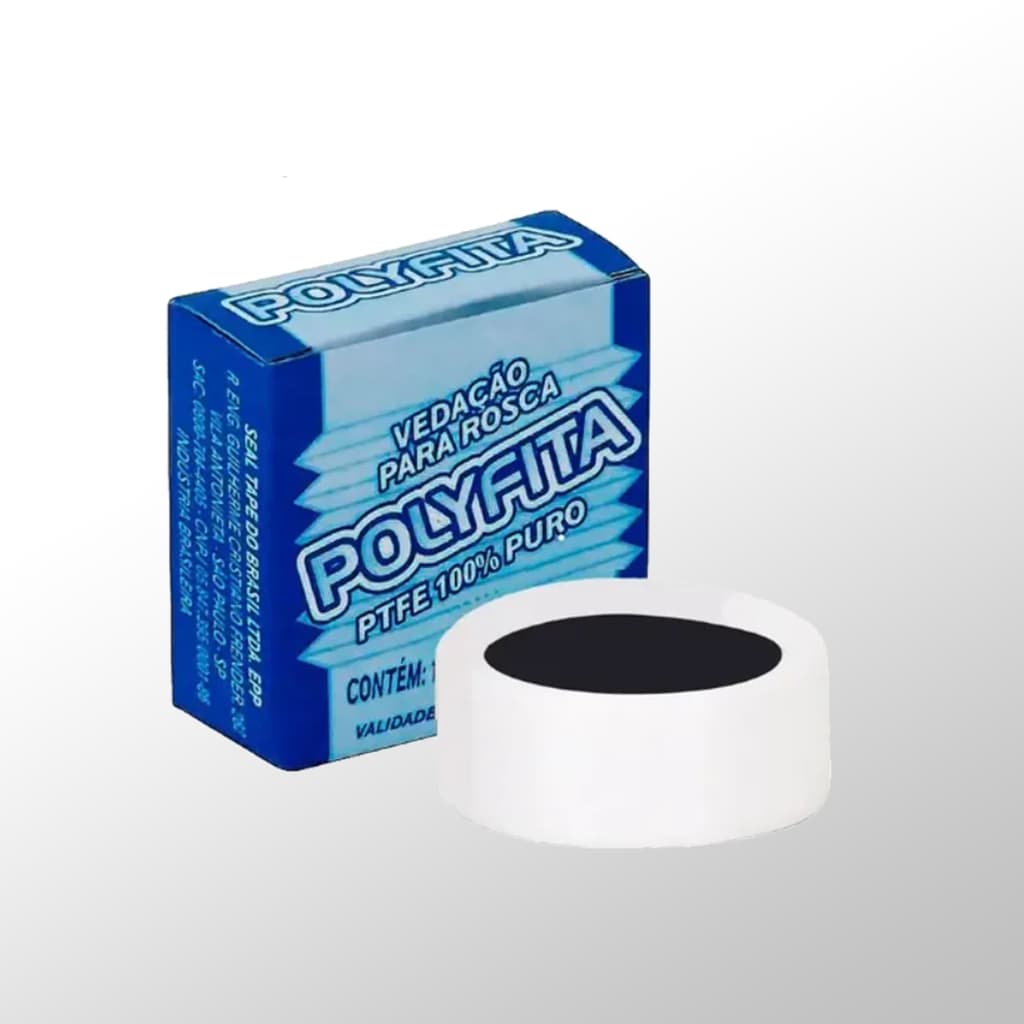 Kit 80 Fita Veda Rosca 5mts 12mm Fita Vedação - Seal Tape