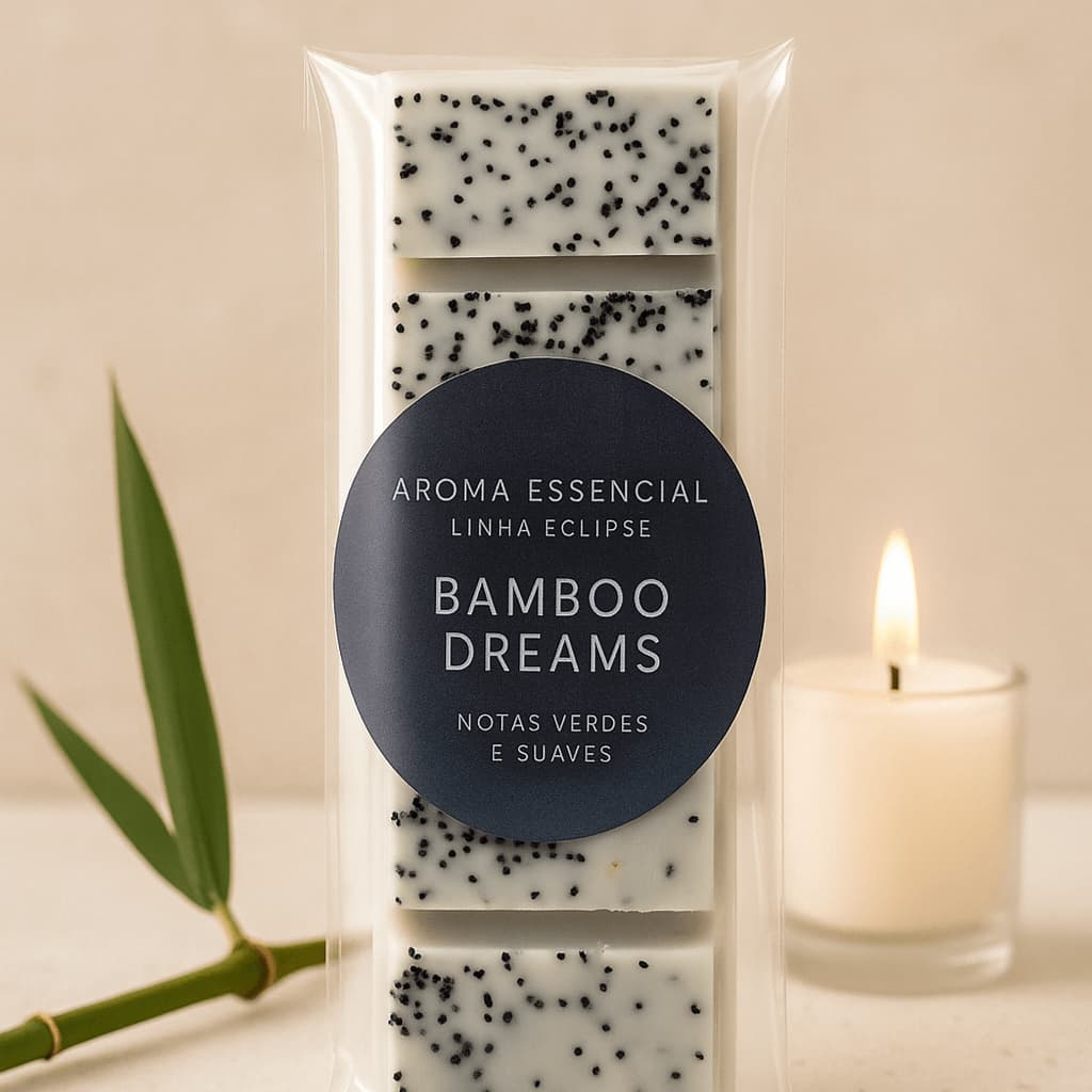 Barrinha Waxmelt Linha Eclipse/ pastilha aromática/ vela sem pavio