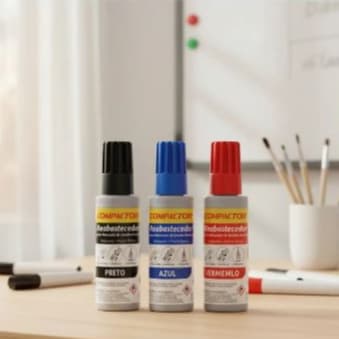 Reabastecedor Quadro Branco Compactor Kit Com 3 Unidades